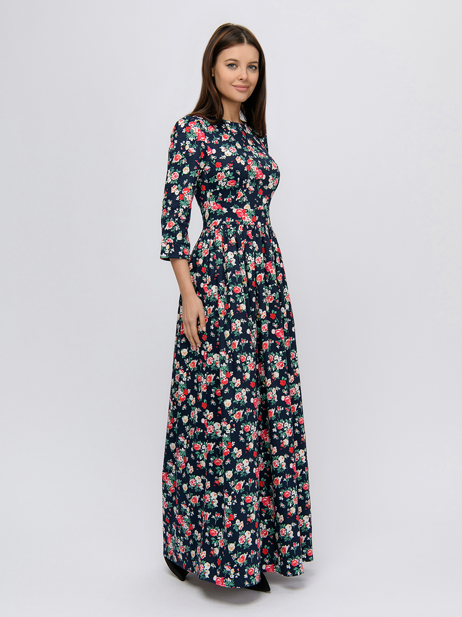 

Платье женское 1001dress 0100505 синее 40 RU, Синий, 0100505