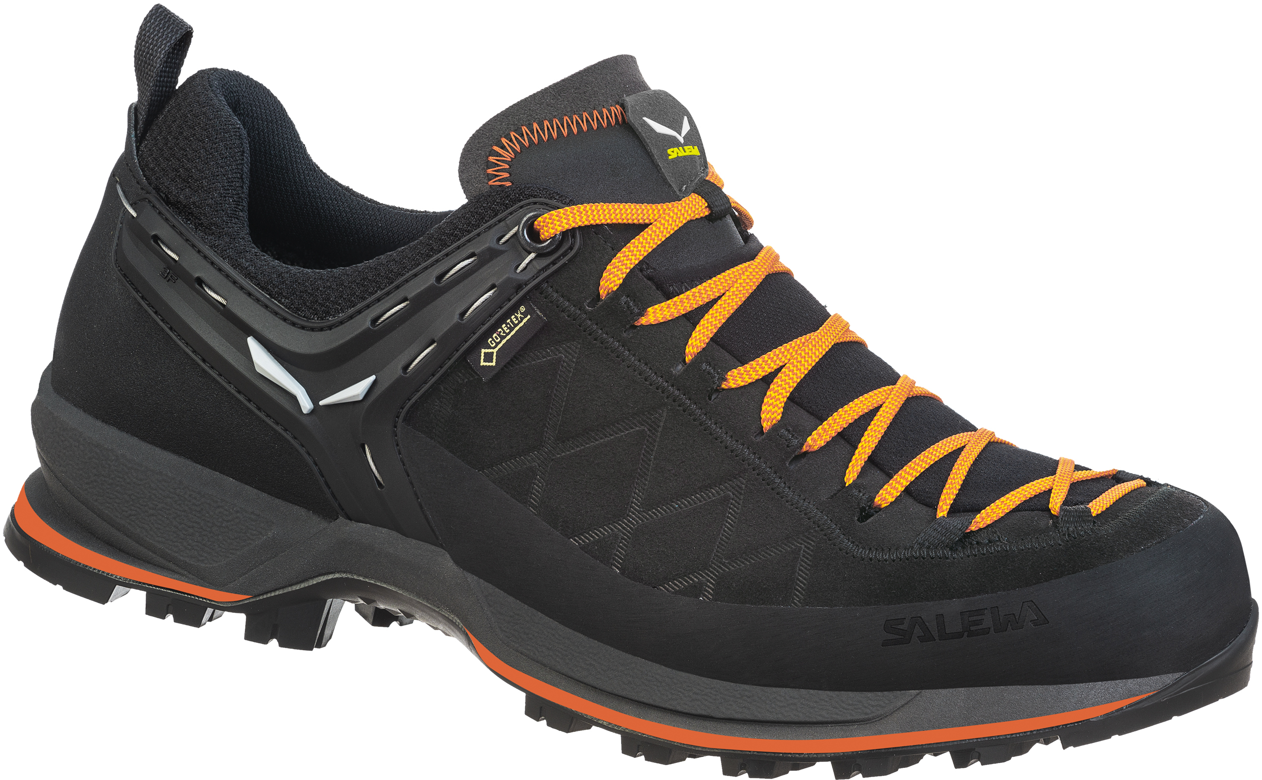 фото Ботинки salewa mountain trainer 2 gore-tex® men's, black/carrot, 7.5 uk