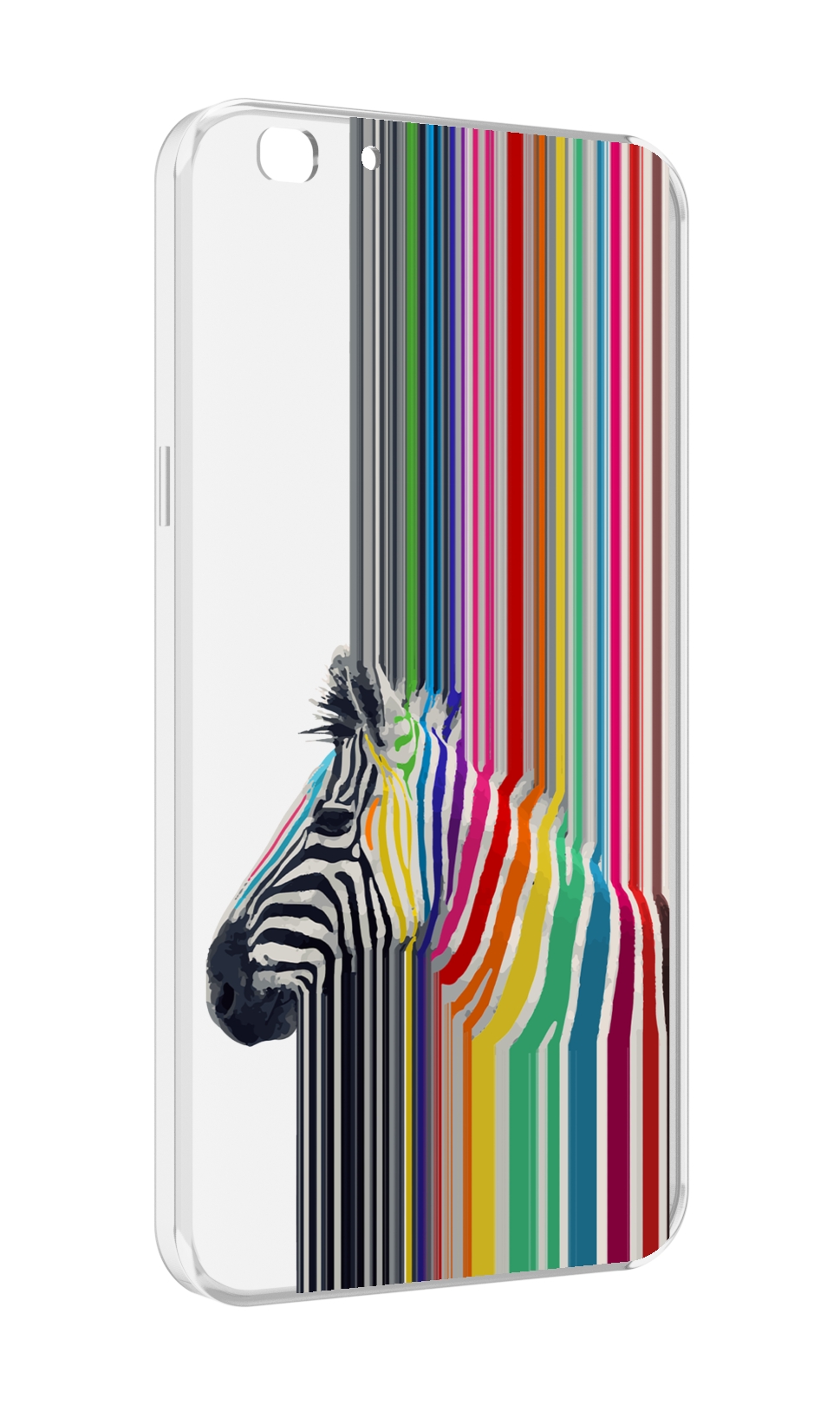 

Чехол MyPads радужная зебра для Oppo A77/F3 (2017 год), Прозрачный, Tocco