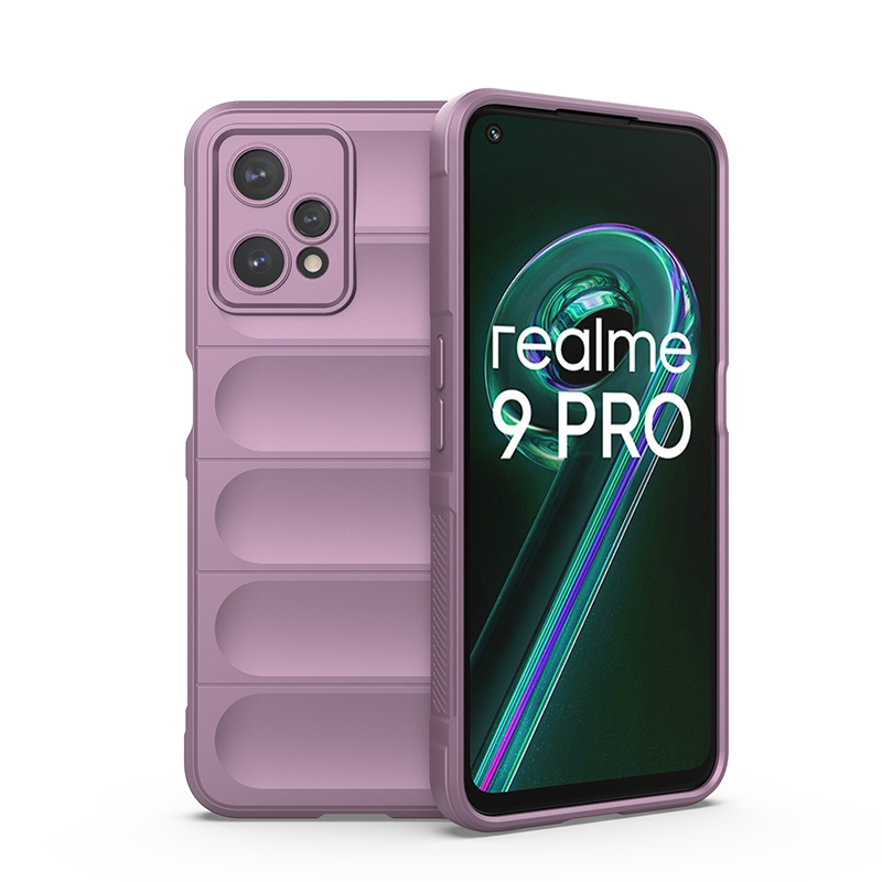 

Чехол Flexible Case для Realme 9 Pro+ (сиреневый), Фиолетовый