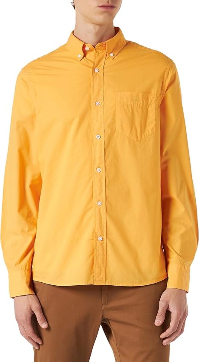 

Рубашка мужская GANT 3042930 оранжевая XL, Оранжевый, 3042930