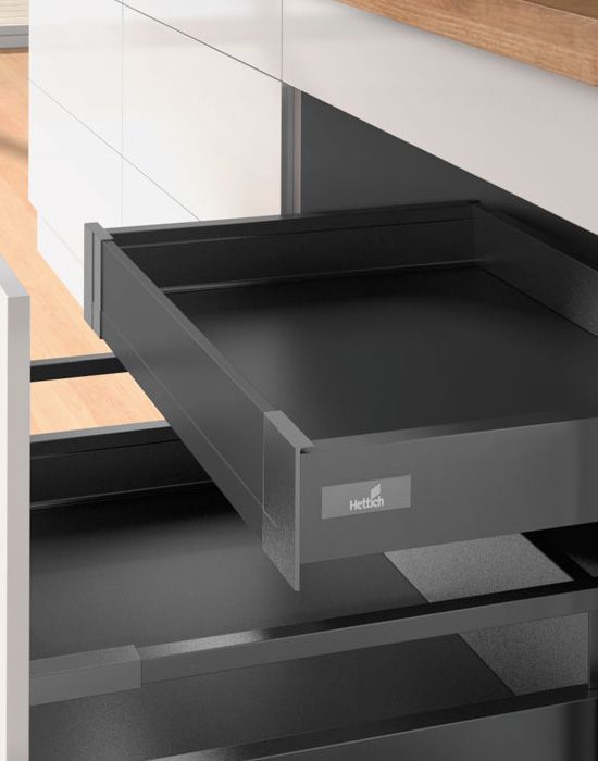 Комплект фурнитуры ящика HETTICH InnoTech Atira полного выдвижения с Silent System 600013142037