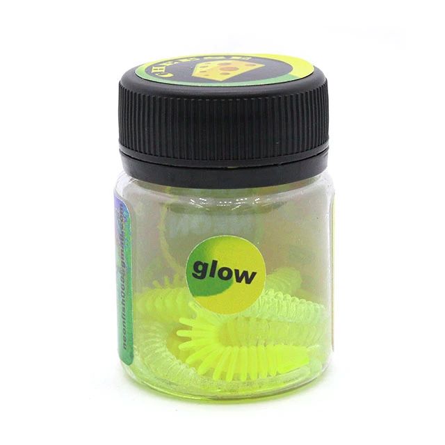 Neon Trout Приманка силиконовая (мягкая) NEON TROUT BOLL GLOW сыр (11236 / 3,2