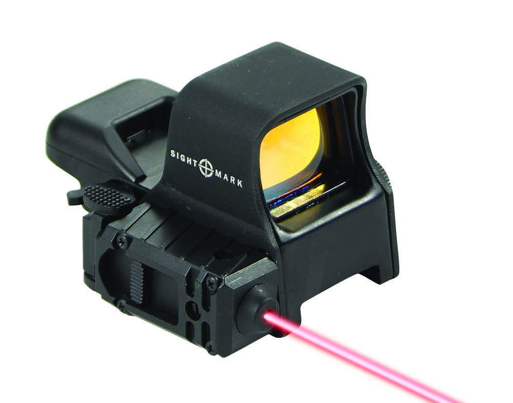 Коллиматор Sightmark Ultra Dual Shot R-Spec QD открытый, красный/зеленый, 4 сетки