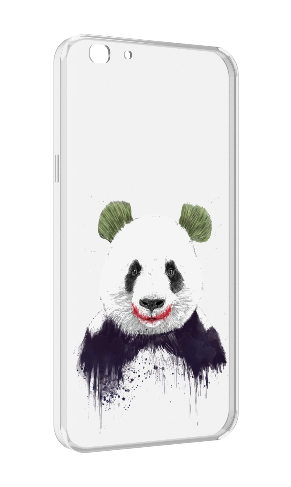 

Чехол MyPads панда джокер для Oppo A77/F3 (2017 год), Прозрачный, Tocco