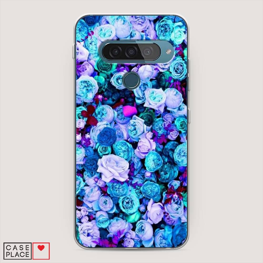 

Чехол для LG G8s ThinQ "Цветочный ковер", Фиолетовый, 84050-2