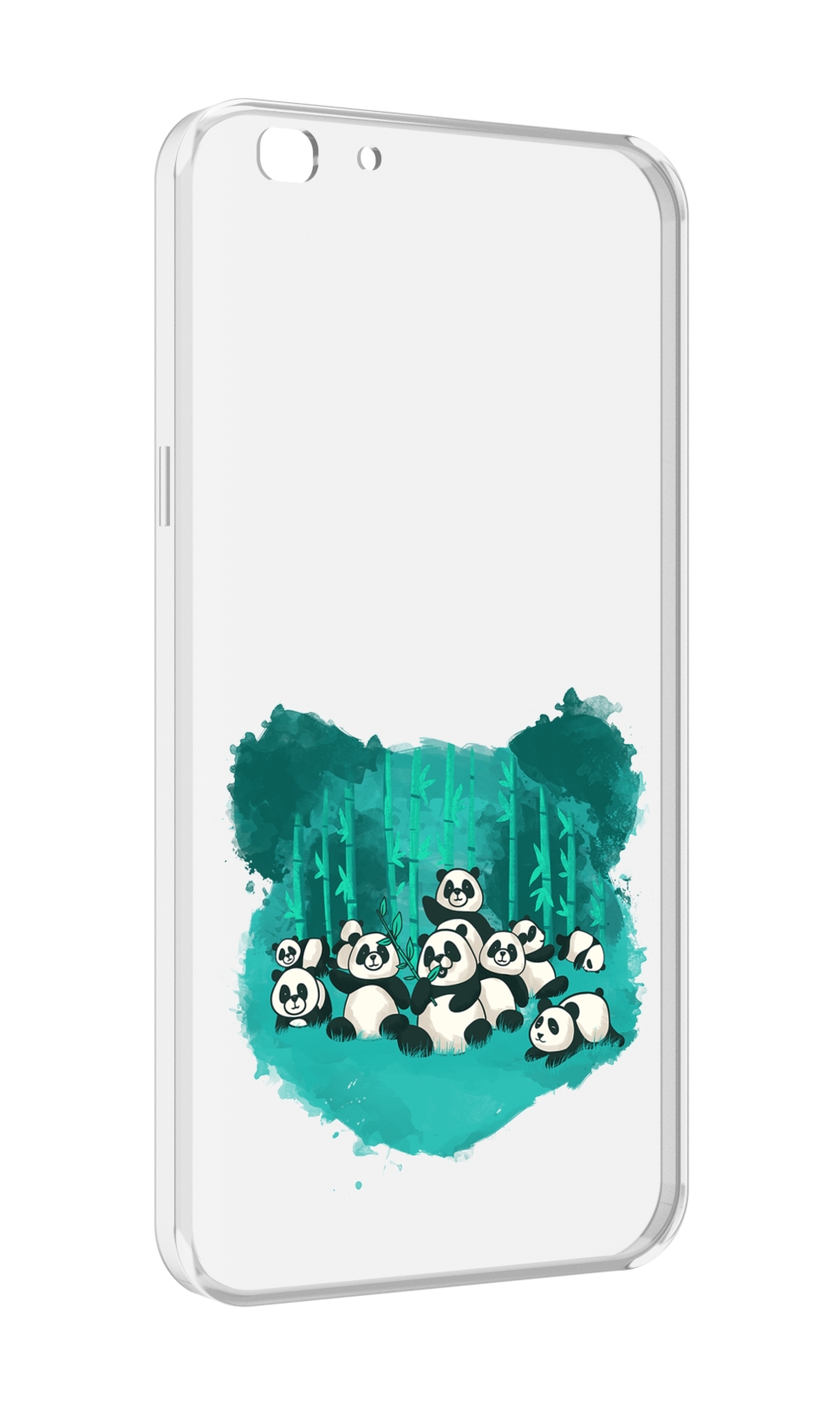 

Чехол MyPads нарисованные панды для Oppo A77/F3 (2017 год), Прозрачный, Tocco