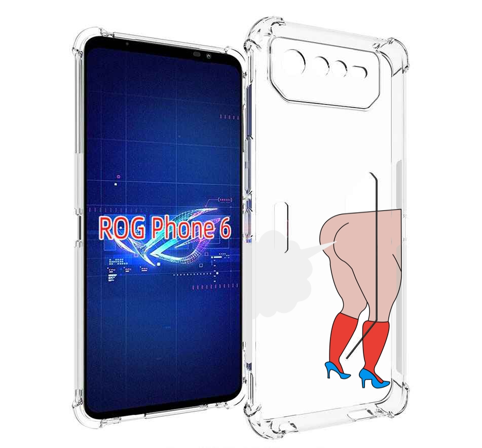 

Чехол MyPads смешная-ситуация детский для Asus ROG Phone 6, Прозрачный, Tocco