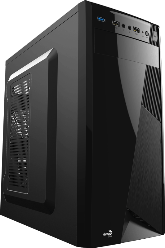 

Корпус компьютерный AeroCool Cs-1101 черный, Cs-1101