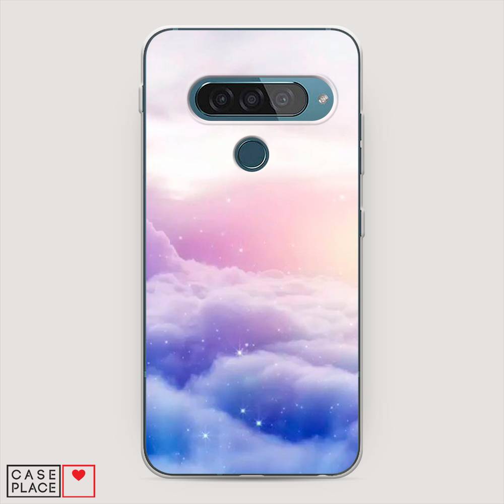 

Чехол для LG G8s ThinQ "Небеса", Голубой;белый;розовый, 84050-2