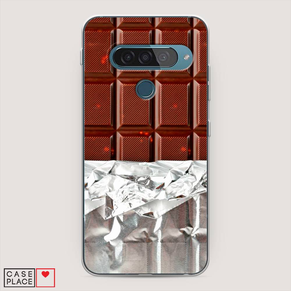 

Чехол для LG G8s ThinQ "Шоколад в обертке", Коричневый, 84050-6
