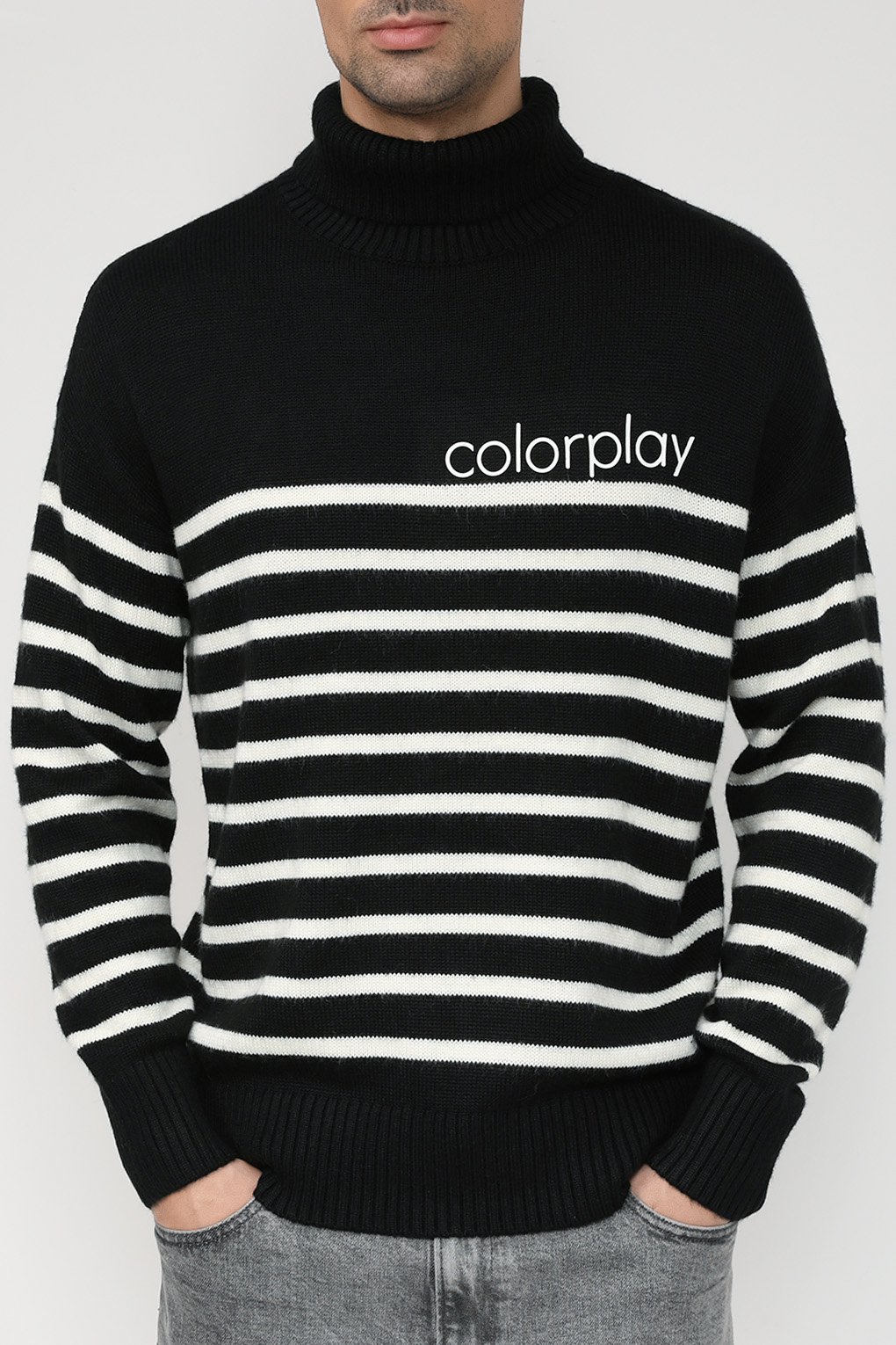 

Свитер мужской COLORPLAY CP2307T1497-001 черный XL, CP2307T1497-001