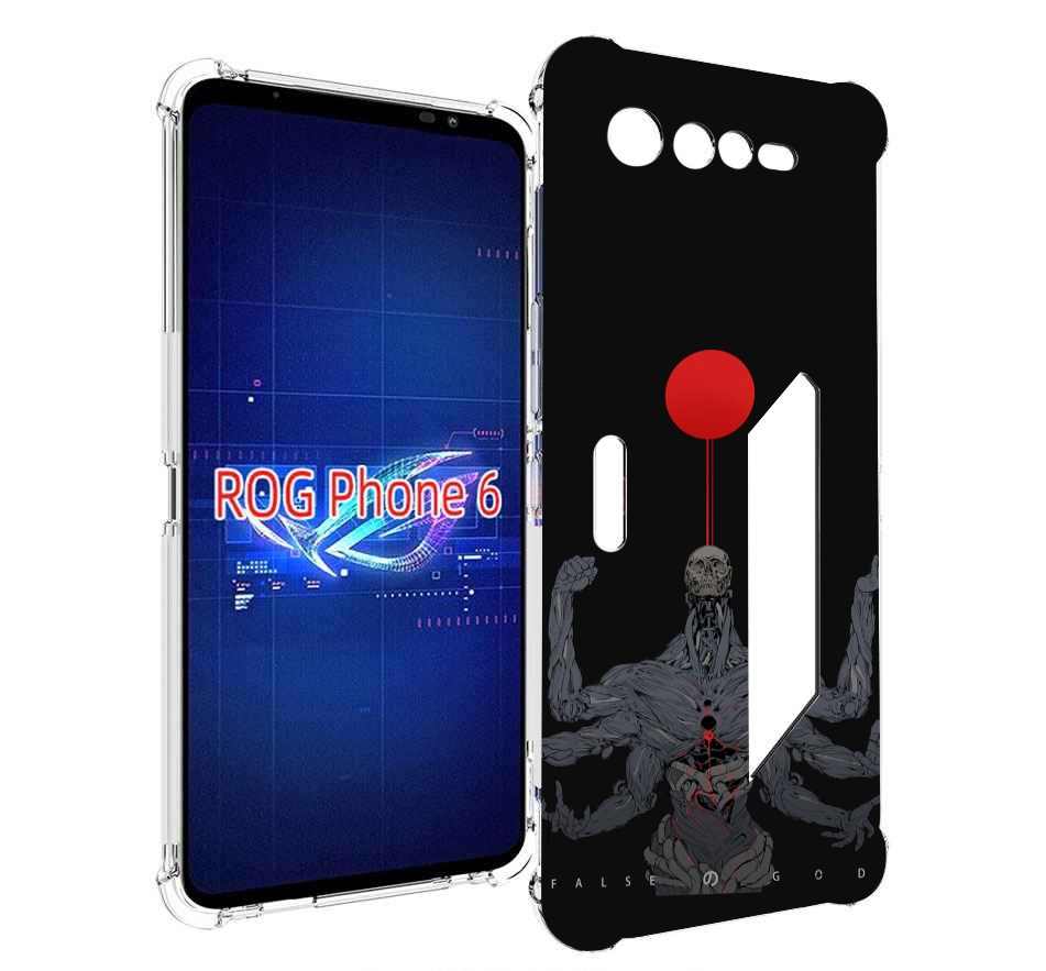 

Чехол MyPads скелет-с-6-руками для Asus ROG Phone 6, Прозрачный, Tocco