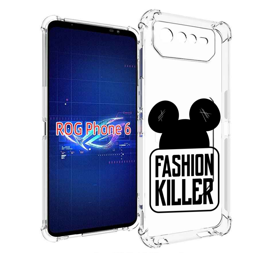 

Чехол MyPads силуэт-микки-мауса для Asus ROG Phone 6, Прозрачный, Tocco