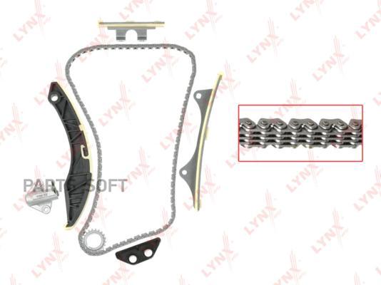 

LYNXAUTO TK-0180 Комплект цепи ГРМ () 1шт, TK-0180