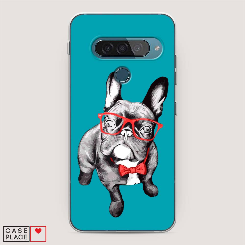 

Чехол для LG G8s ThinQ "Французский бульдог", 84050-1