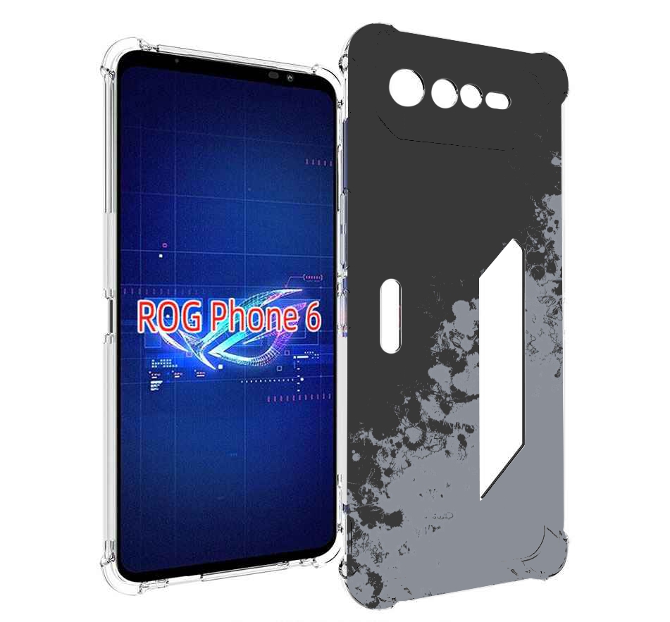 

Чехол MyPads серый-эстетичный для Asus ROG Phone 6, Прозрачный, Tocco