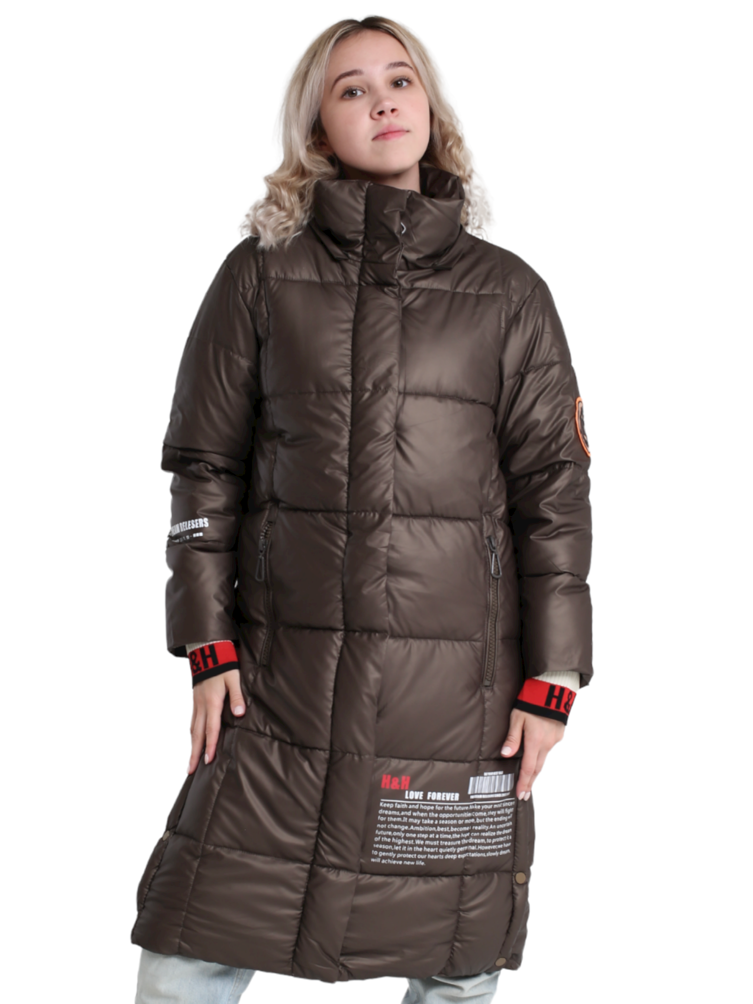 

Куртка женская NEW SHEEK 1 коричневая L, 1