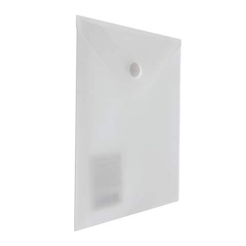 

Папка-конверт с кнопкой Brauberg 227321, 10 штук, Прозрачный