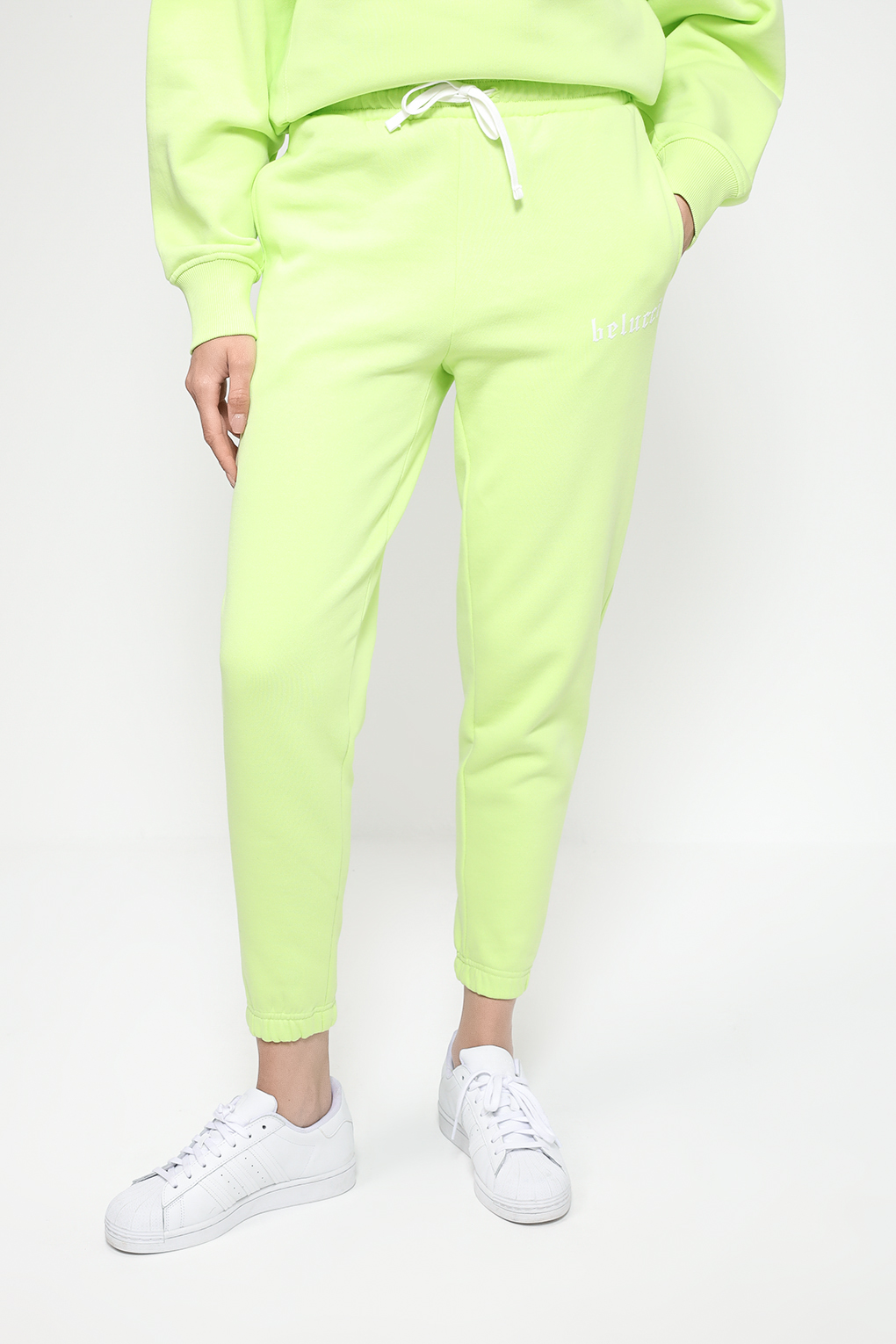 Спортивные брюки женские Belucci BL23072296-015 зеленые XS