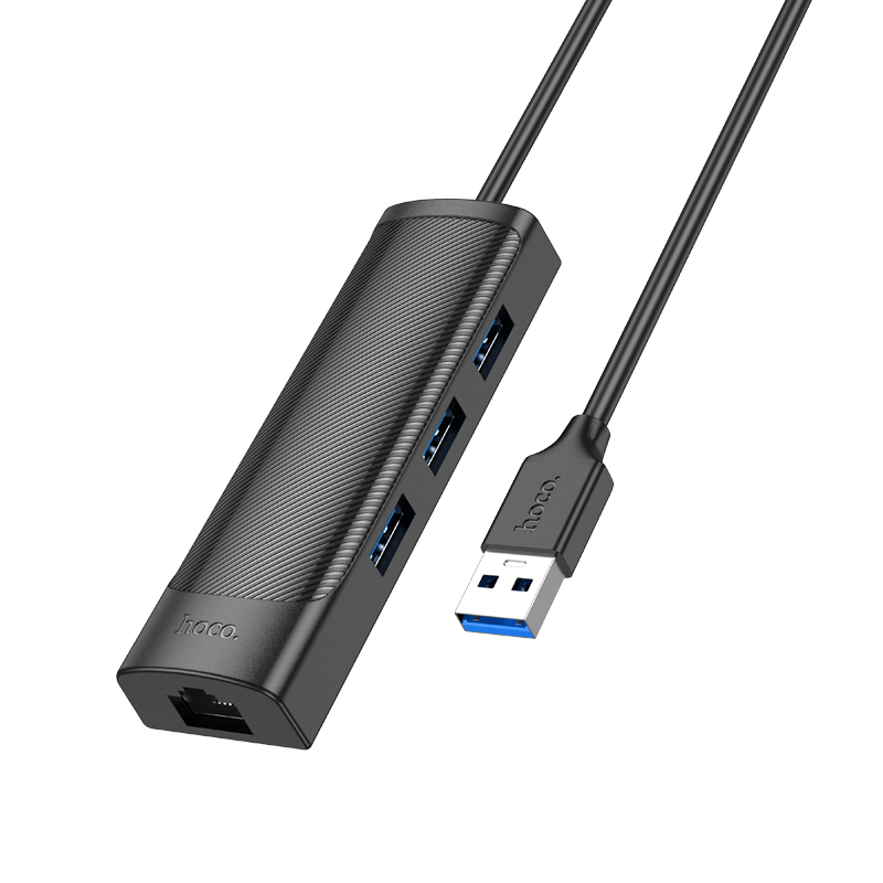 

USB Хаб HOCO 6942007615228, Черный