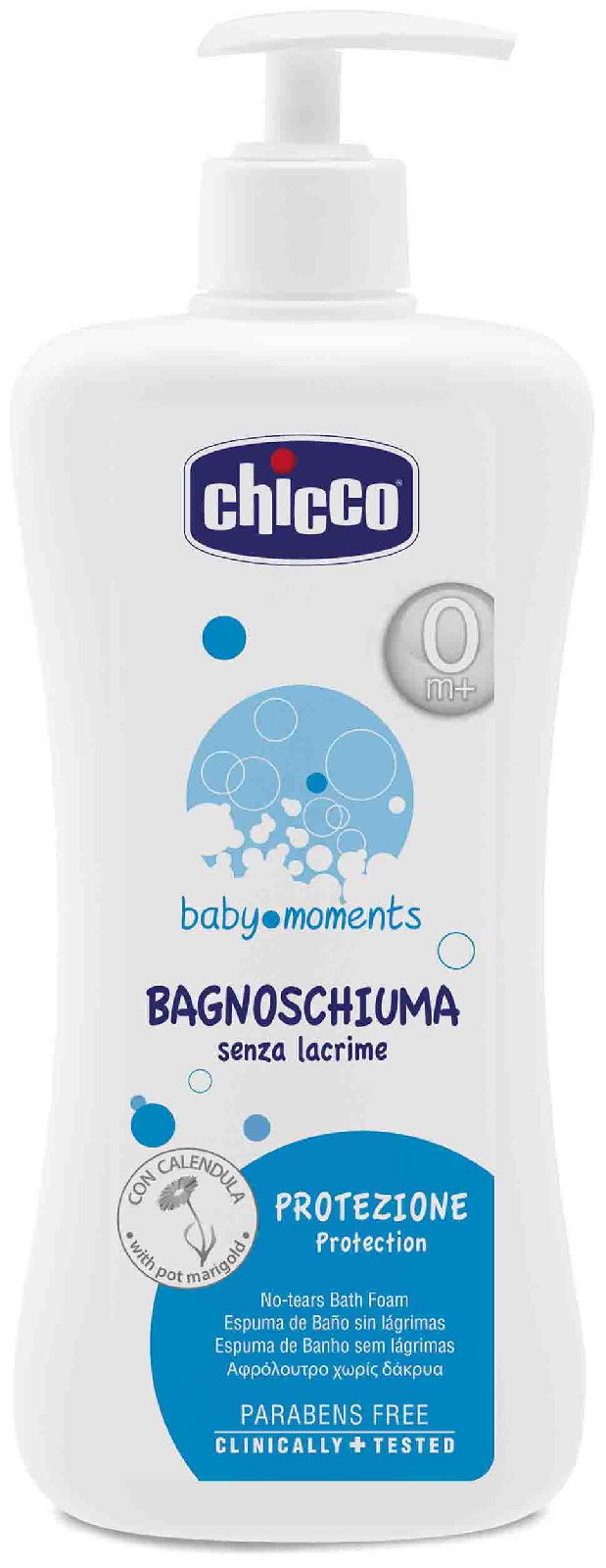 

Пена для ванны Chicco Baby Moments Protezione 500 мл, Protezione