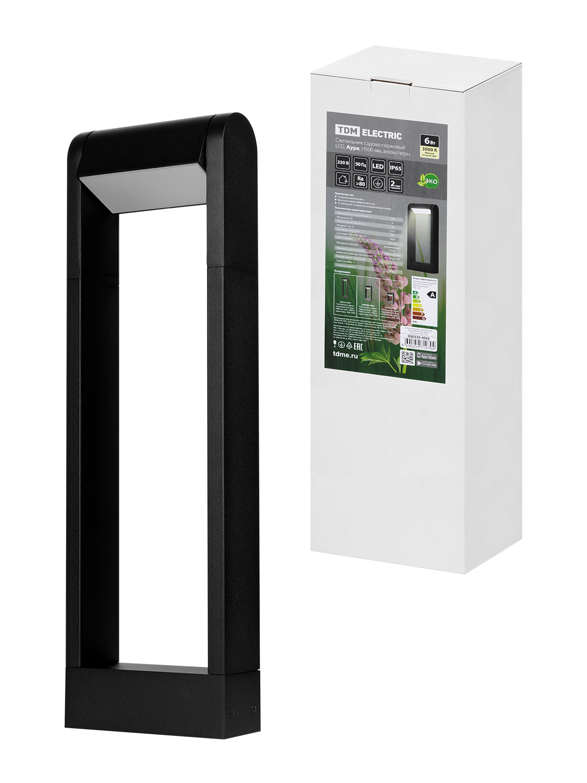 

Садовый светильник TDM ELECTRIC LED алюминий черный SQ0330-4042