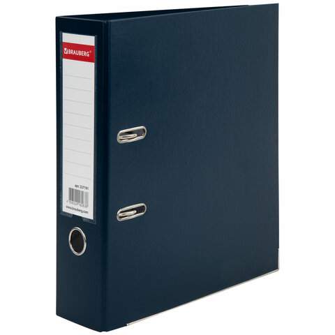 

Папка-регистратор Brauberg 227191, 3 штуки, Синий
