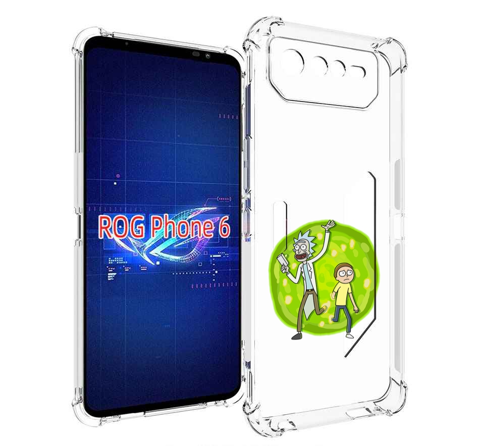 

Чехол MyPads рик-и-морти-в-кружке для Asus ROG Phone 6, Прозрачный, Tocco