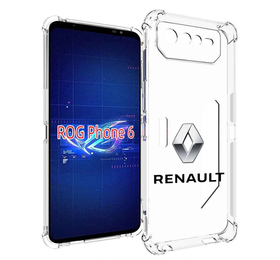 

Чехол MyPads рено-4 мужской для Asus ROG Phone 6, Прозрачный, Tocco