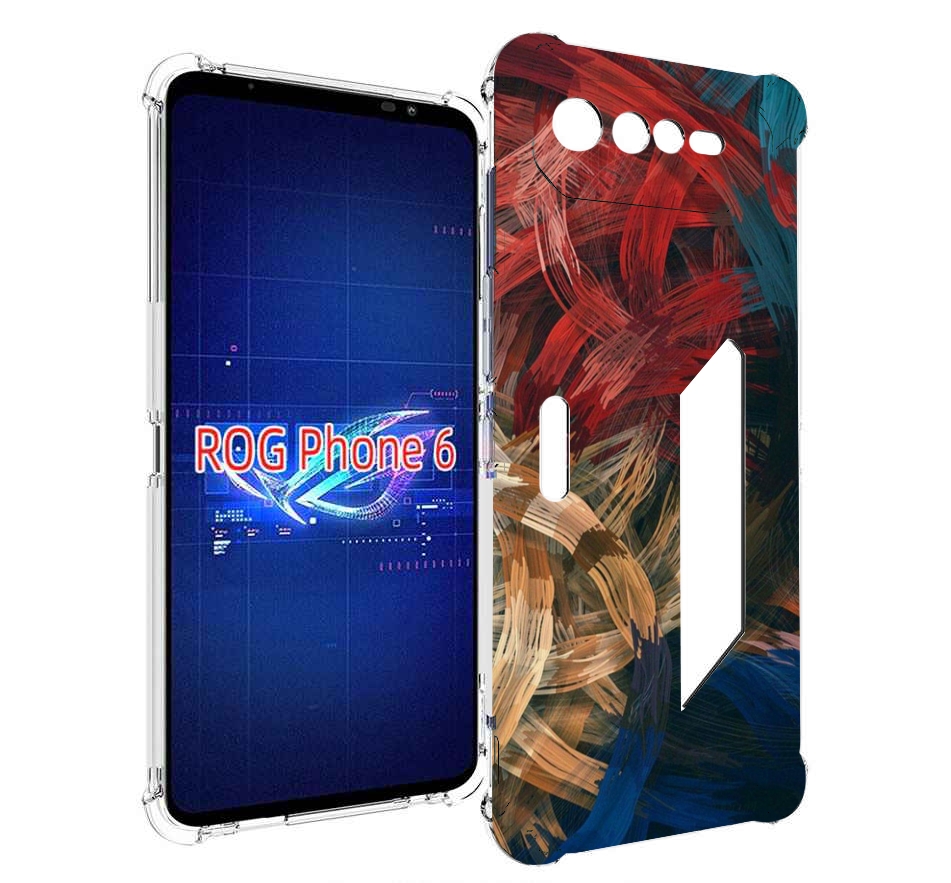 

Чехол MyPads раскрашенная медь для Asus ROG Phone 6, Прозрачный, Tocco