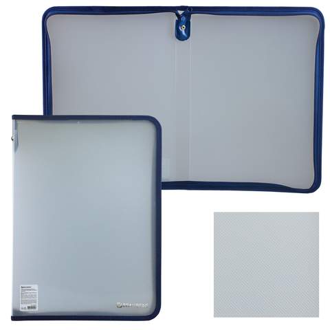 

Папка Brauberg 226036 на молнии 3 штуки, Разноцветный, 22