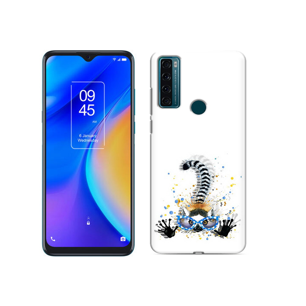 

Чехол MyPads Tocco для TCL 20 SE лямур, Прозрачный, Tocco