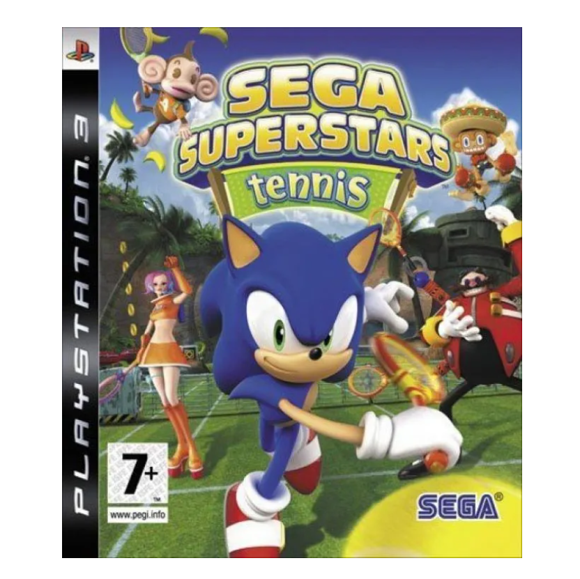 Игра Sega Superstars Tennis (PlayStation 3, полностью на английском языке)