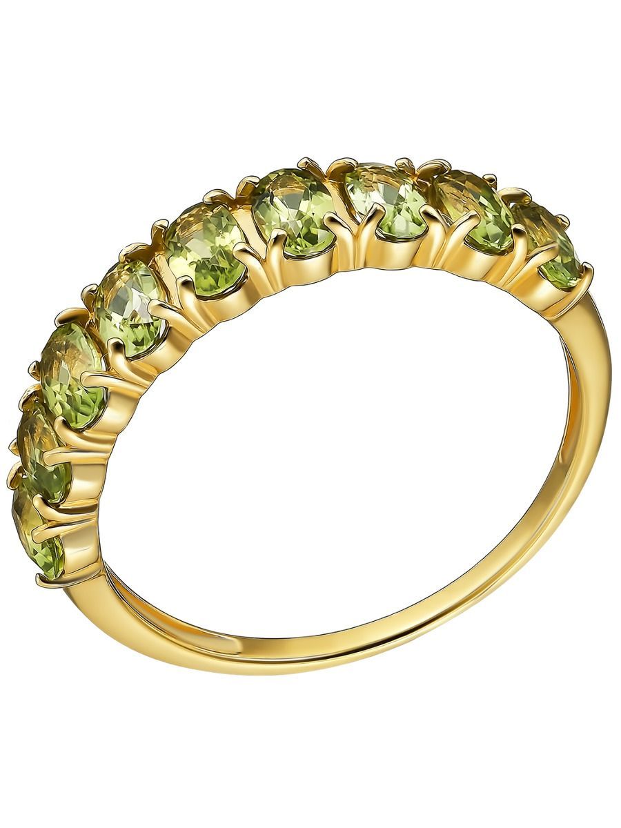 

Кольцо из серебра р.  Ювелирочка 1063405, хризолит, 1063405