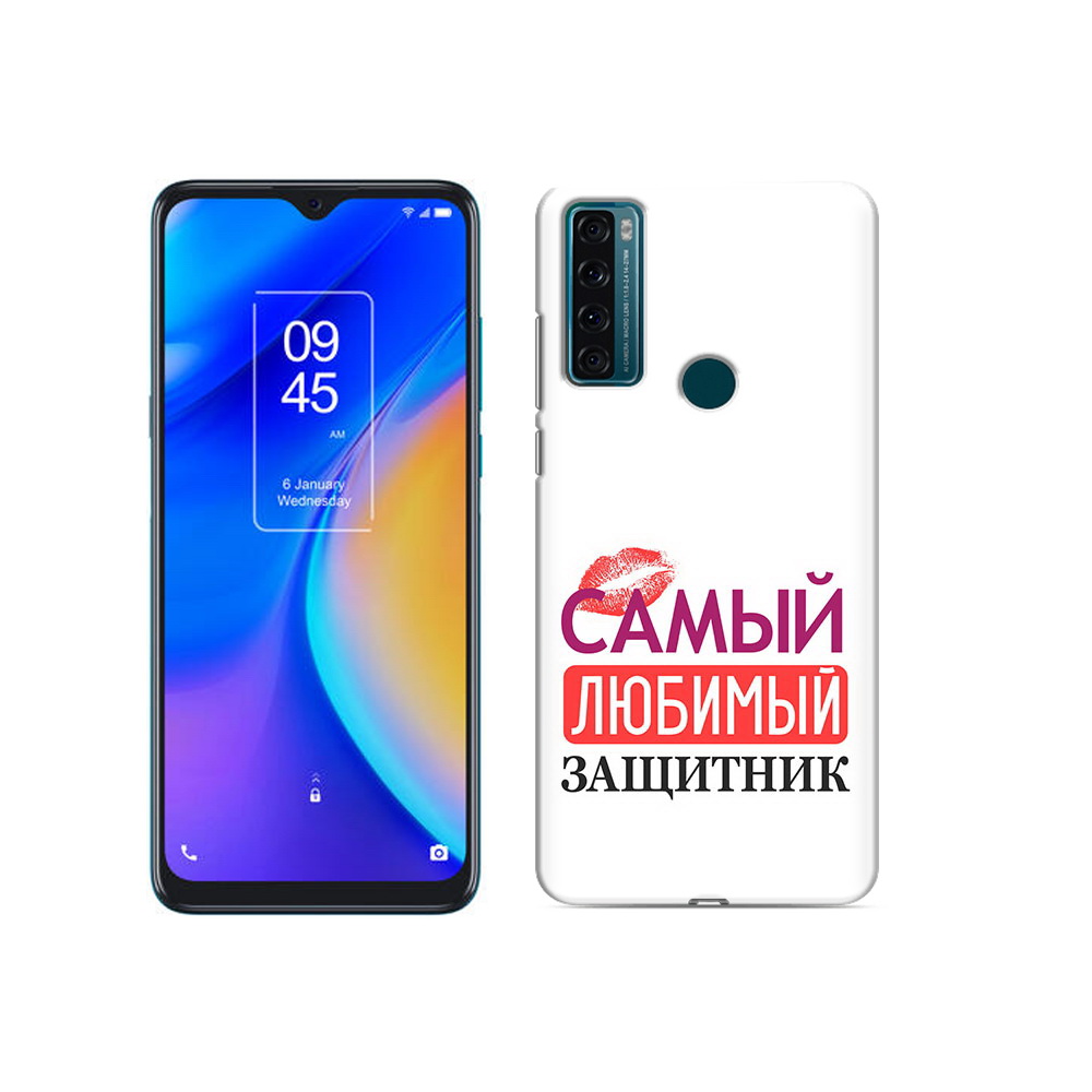

Чехол MyPads Tocco для TCL 20 SE любимый защитник, Прозрачный, Tocco