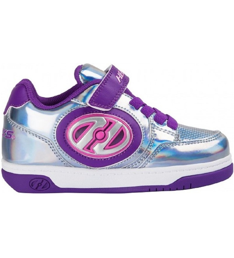 

Роликовые кроссовки Heelys HE100012 PLUS X2 фиолетовый размер 2, HE100012