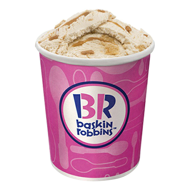 

Мороженое сливочное Baskin Robbins Пралине с орехами пекан и карамелью 1 л