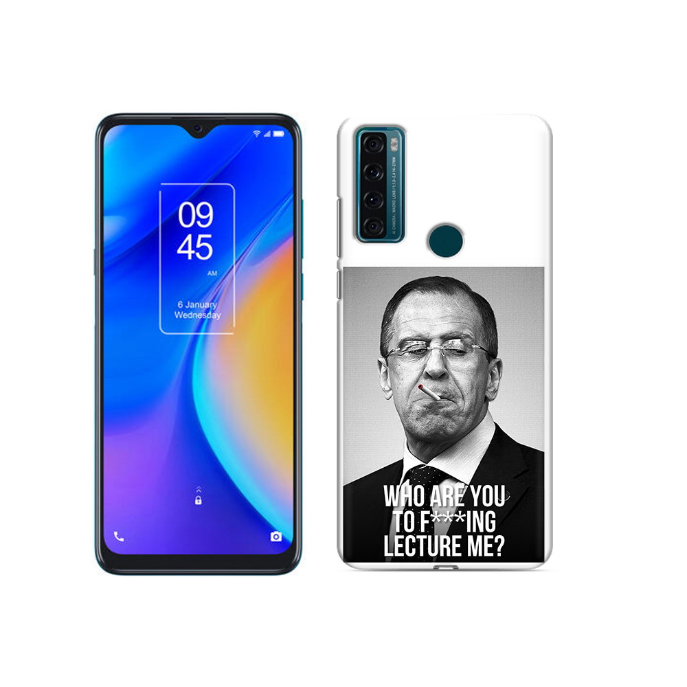 

Чехол MyPads Tocco для TCL 20 SE лавров, Tocco
