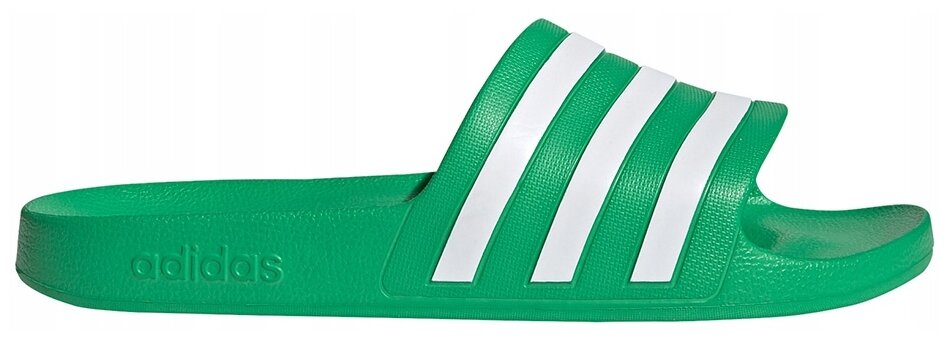 фото Сланцы мужские adidas adilette aqua зеленые 7 uk