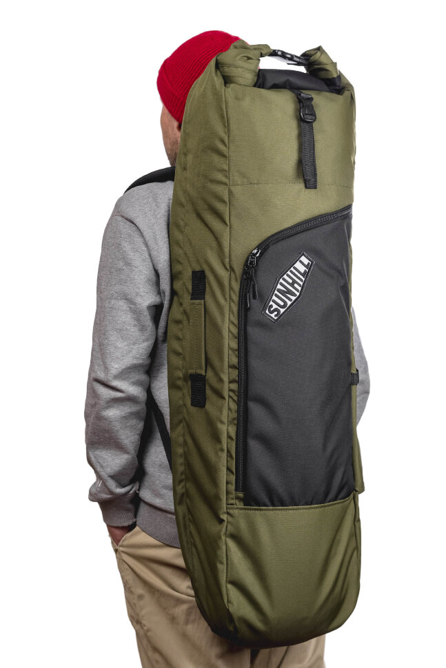 

Чехол для скейтборда Sunhill Long Pack 120см khaki/black