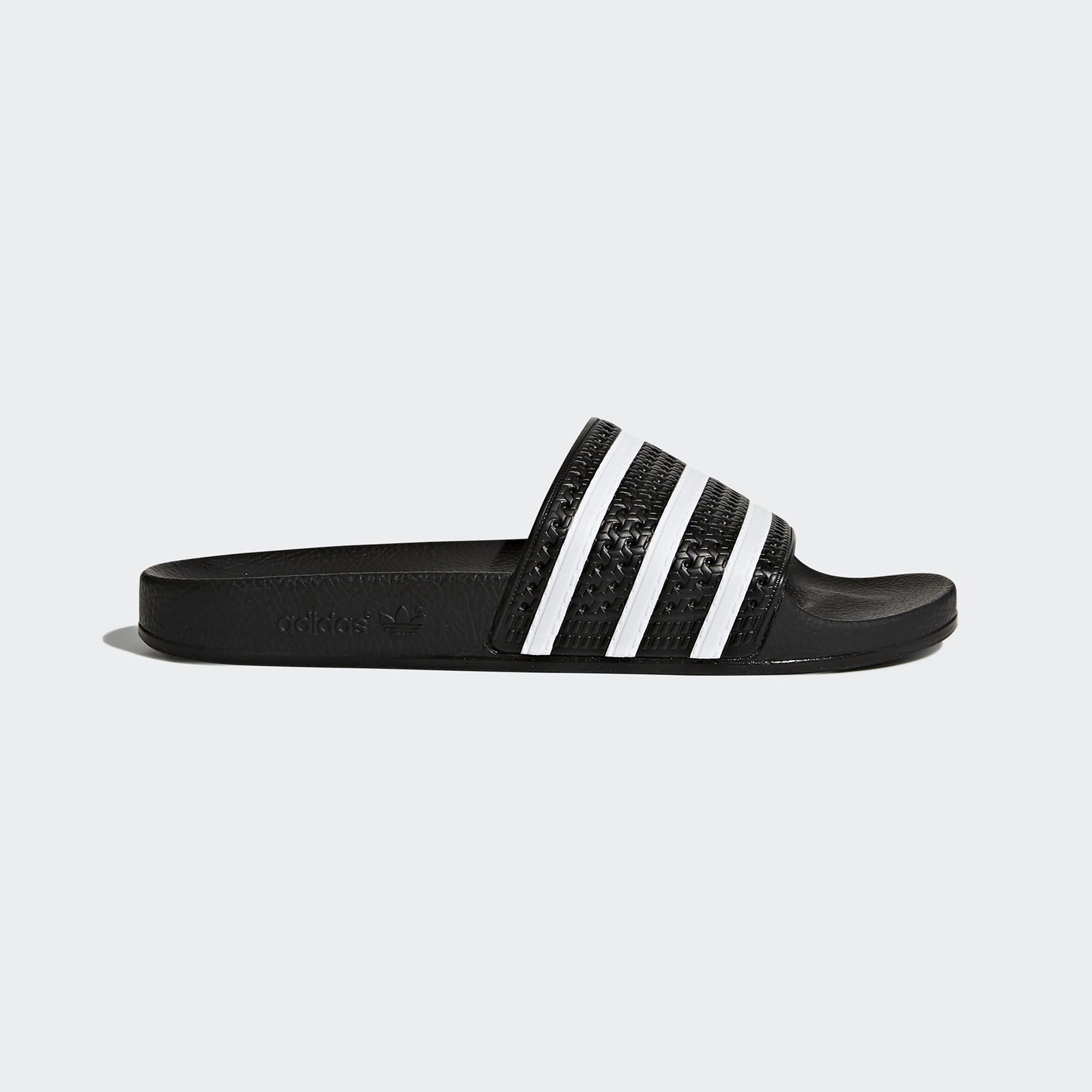 фото Сланцы мужские adidas adilette черные 9 uk