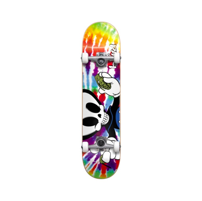 фото Скейтборд blind grenade reaper character fp tie dye 81,3x20,9 см, мультиколор