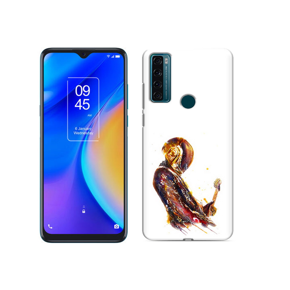 

Чехол MyPads Tocco для TCL 20 SE космо-музыкант, Прозрачный, Tocco