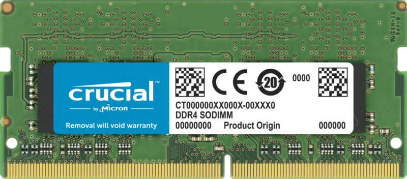 Оперативная память Crucial 8Gb DDR4 3200MHz SO-DIMM (CT8G4SFRA32A)