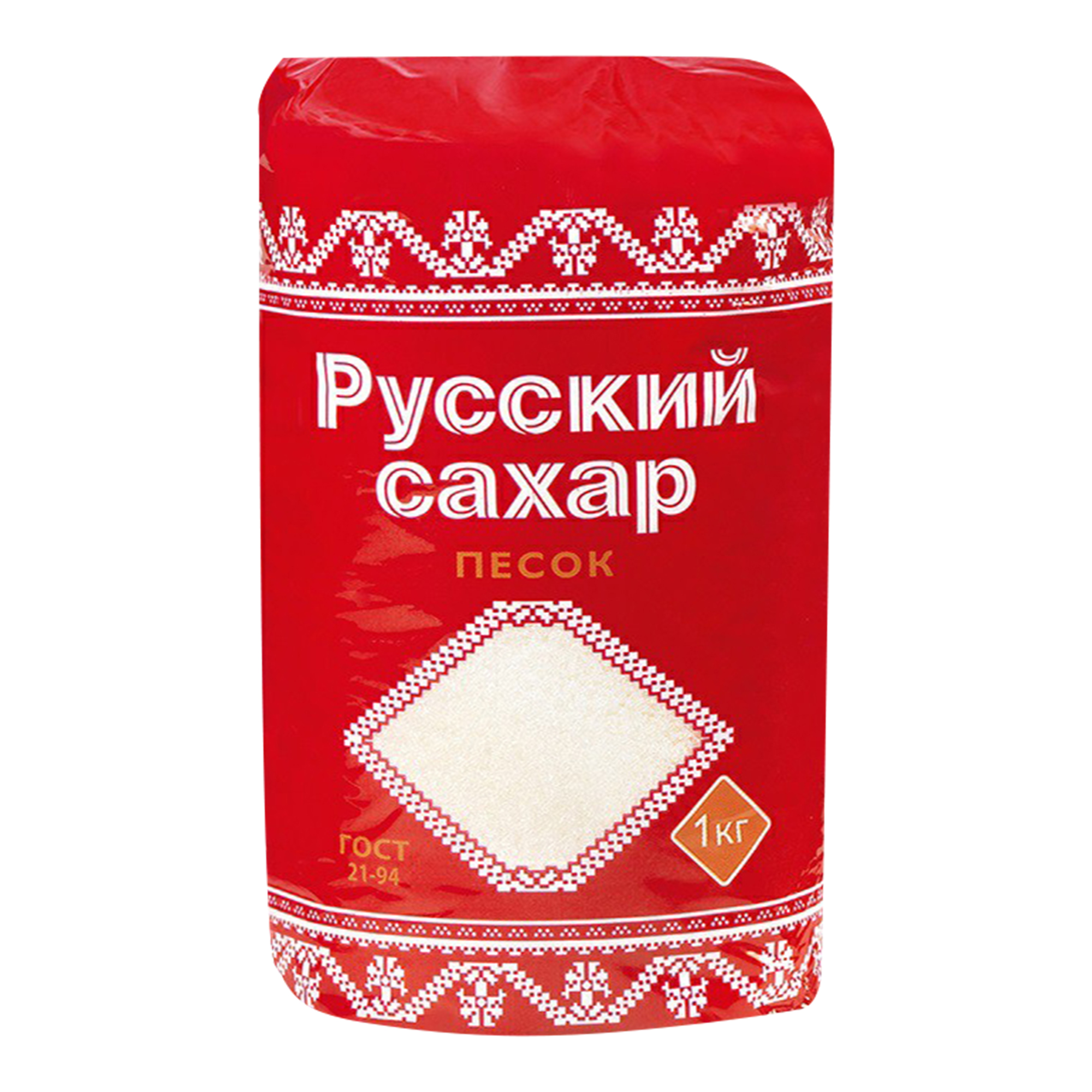 Сахар Русский сахар белый кристаллический 1 кг