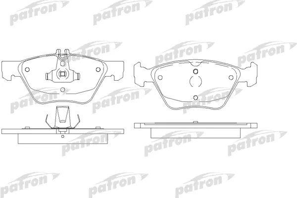 

Тормозные колодки PATRON дисковые PBP1050