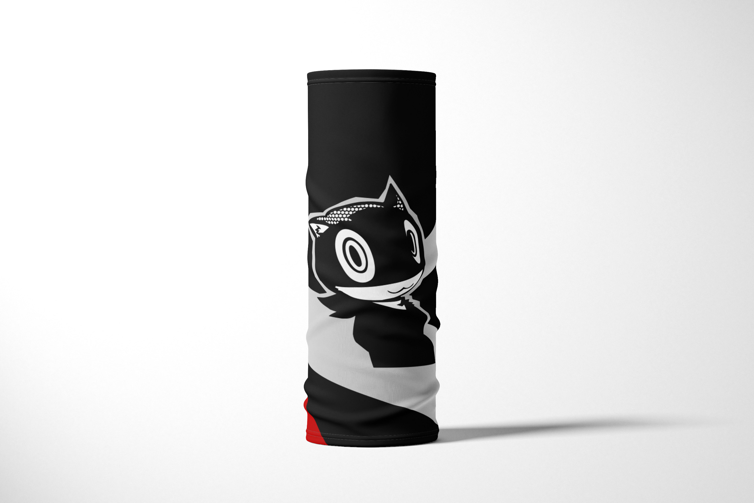 

Бандана / Бафф / Снуд-трансформер / Геймерам / Persona 5 Morgana, Черный;белый;красный, BBuffVM_VM1948197