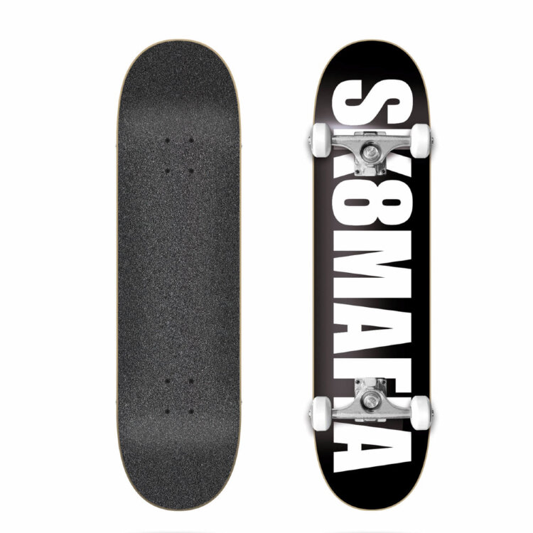 фото Скейтборд sk8mafia og logo complete 80,26x17,78 см black