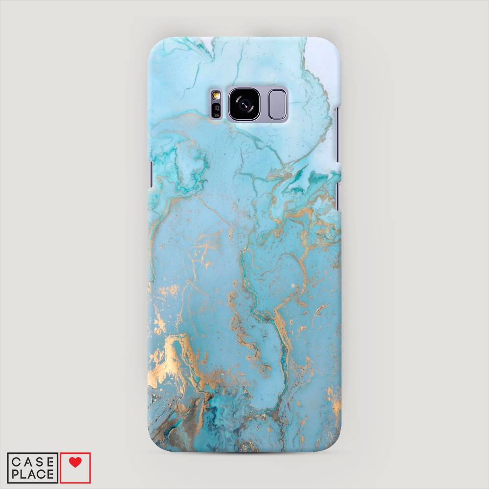 

Чехол Awog "Голубой мрамор рисунок" для Samsung Galaxy S8 +, 24820-2